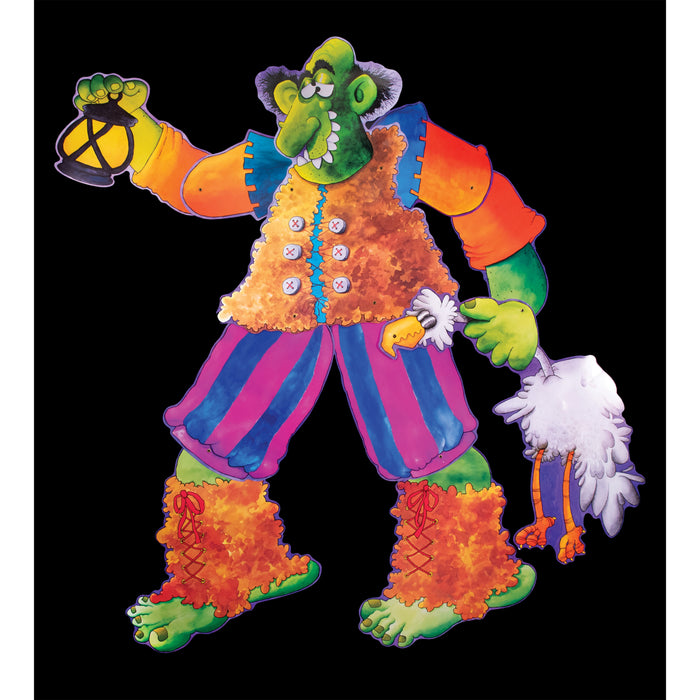 TREND Treasures: Org the Ogre Jointed Figure with Original Art