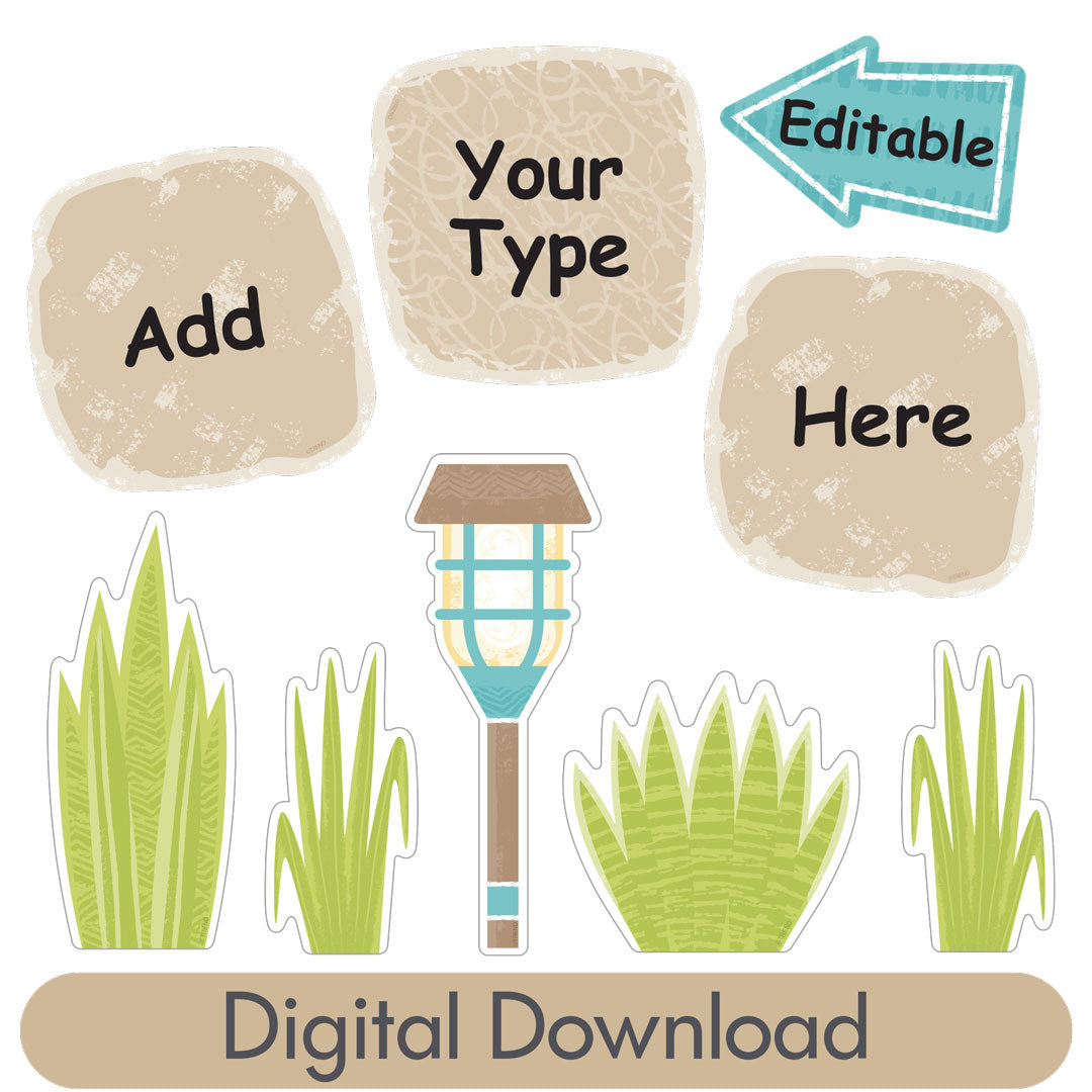 Stepping Stones Editable Cut-outs Digital Download P19026 — TREND ...