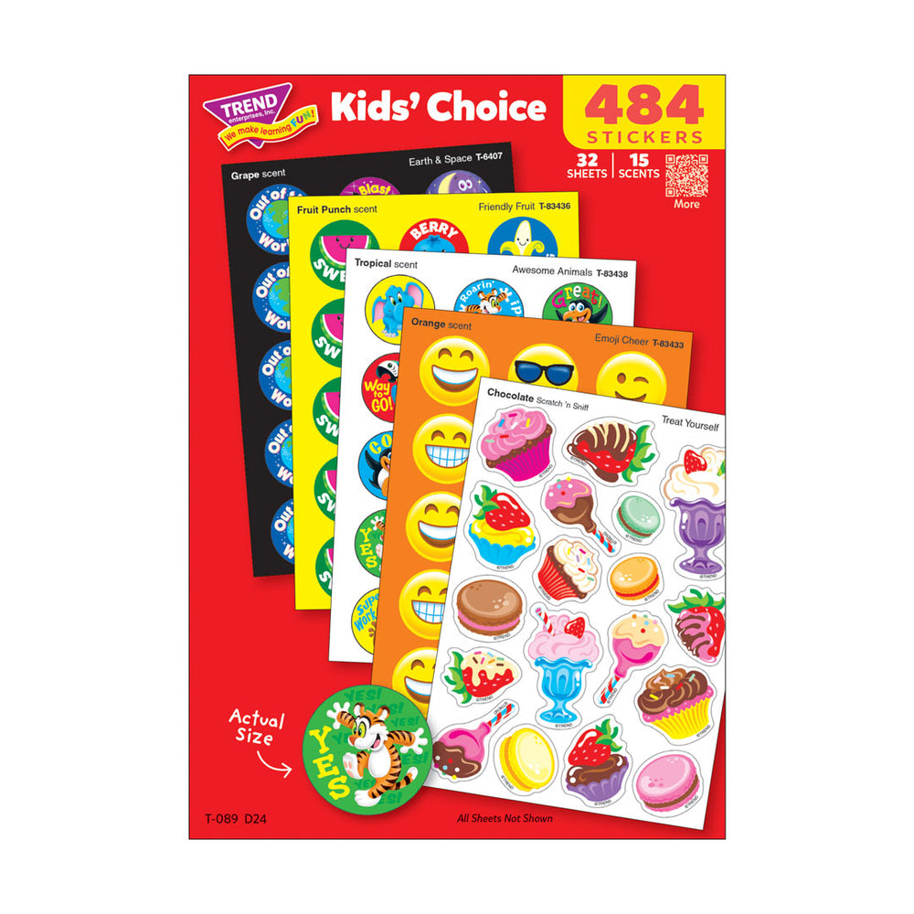 Kids' Choice Scratch 'n Sniff Stinky Stickers® Variety Pack