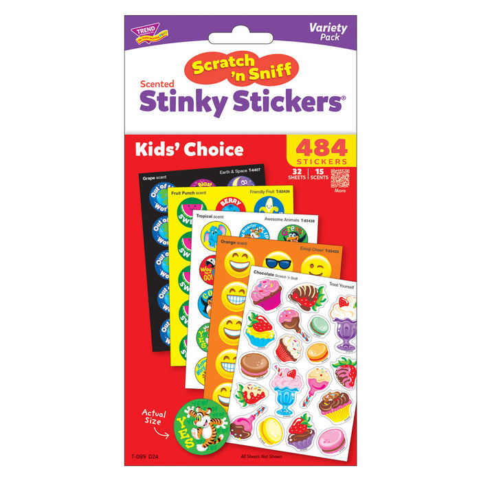 Kids' Choice Scratch 'n Sniff Stinky Stickers® Variety Pack