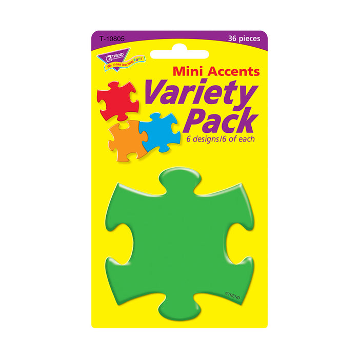 Puzzle Pieces Mini Accents Variety Pack