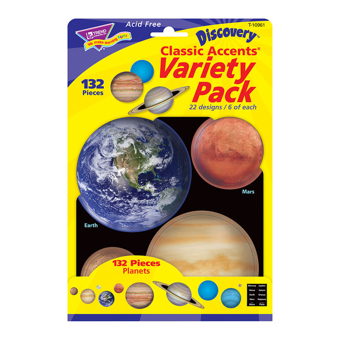 Planets Classic Accents® Variety Pack