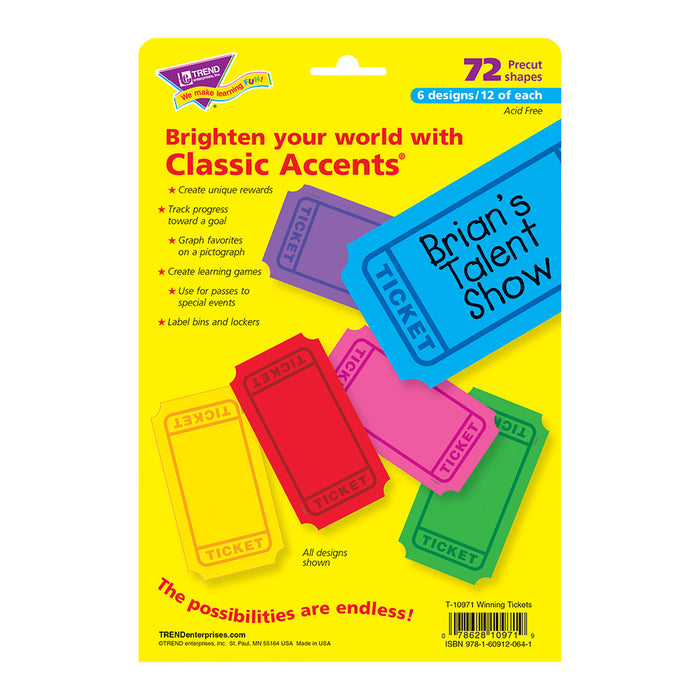 Winning Tickets Classic Accents® Variety Pack