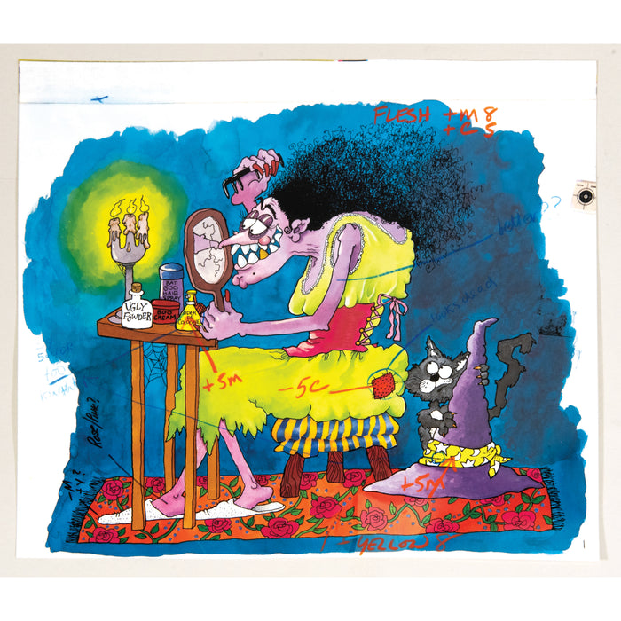 TREND Treasures: Org the Ogre Jointed Figure with Original Art