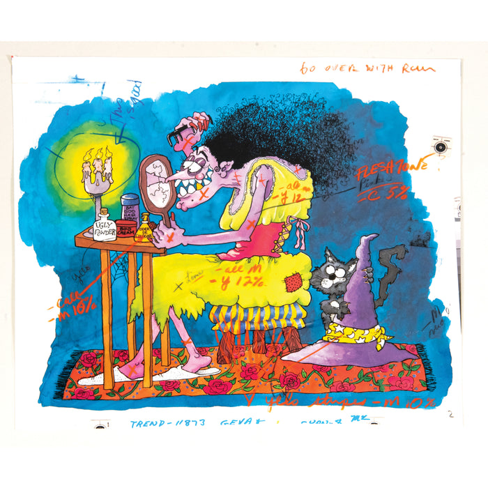 TREND Treasures: Org the Ogre Jointed Figure with Original Art