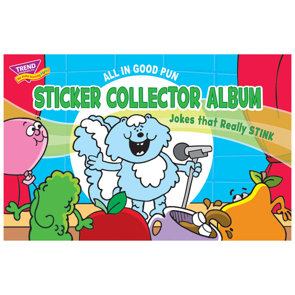 T49201-1-Sticker-Albums-Retro-Stinky-Stickers-All-in-Good-Pun