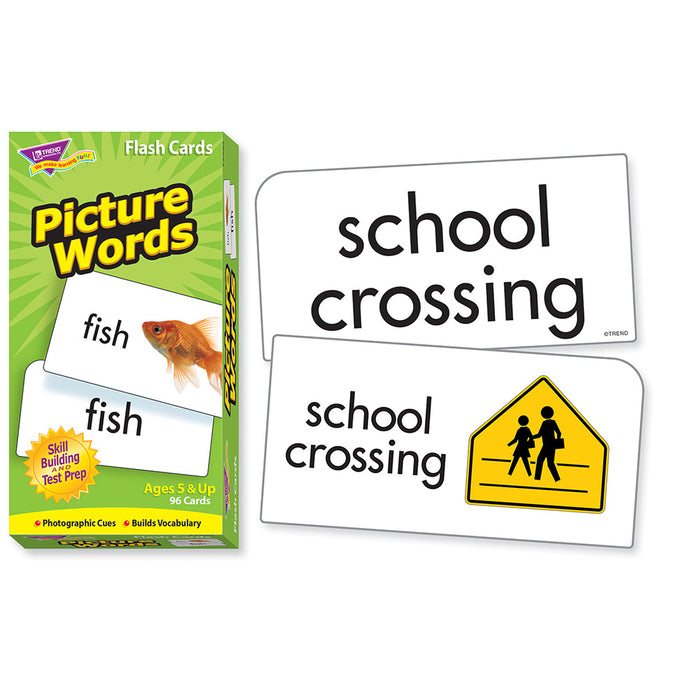 Picture Words Skill Drill Flash Cards Assortment