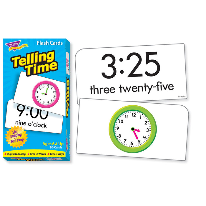 Time and Money Skill Drill Flash Cards Assortment