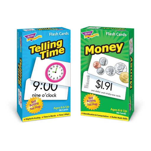Time and Money Skill Drill Flash Cards Assortment