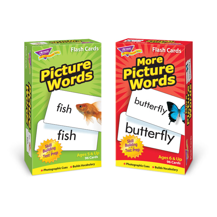 Picture Words Skill Drill Flash Cards Assortment