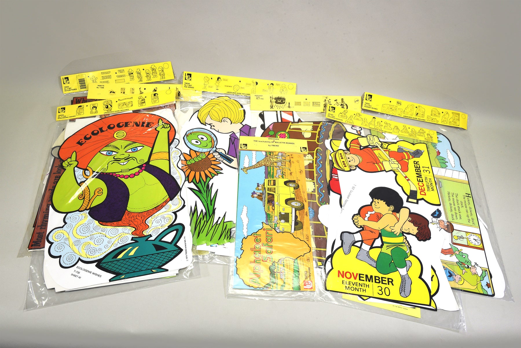 TREND Treasures: Vintage Content Bulletin Board Set Bundle #1