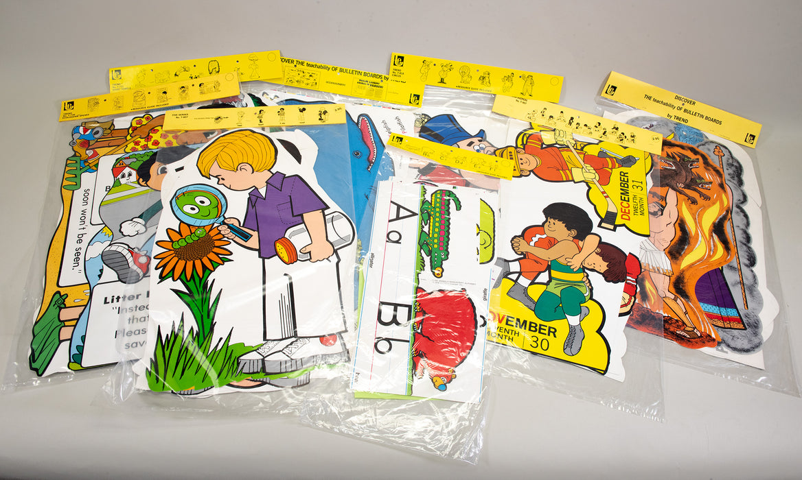 TREND Treasures: Vintage Content Bulletin Board Set Bundle #2