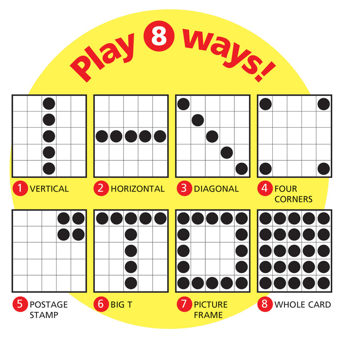 Multiplication & Division (2-Sided) Bingo Game