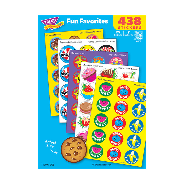 Fun Favorites Scratch 'n Sniff Stinky Stickers® Variety Pack
