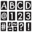 T79308-1-Letters-4inch-Black-Tiles