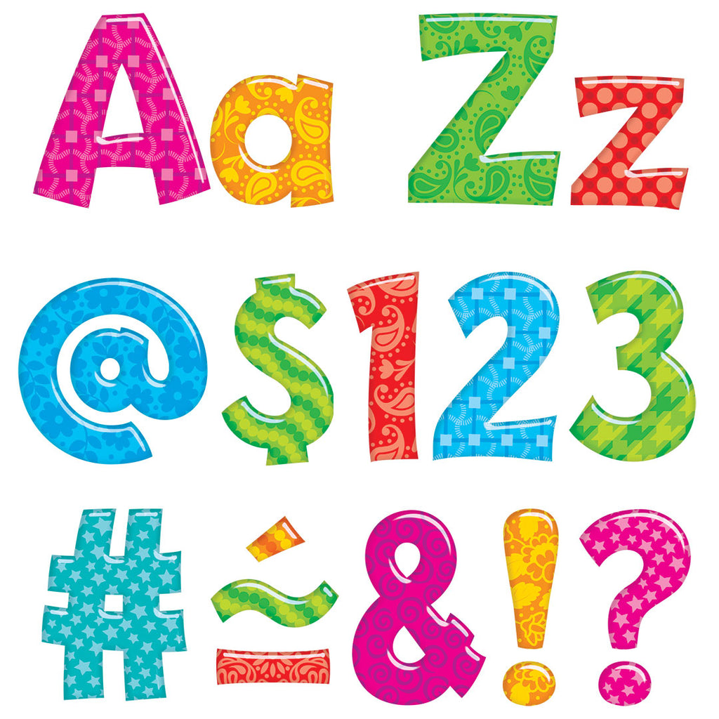 Pic Leters Punch-Out Bulletin Board Letters | TREND enterprises, Inc.