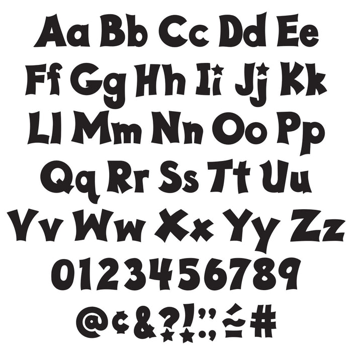 T79802-7-Letters-4-Inch-Friendly-Black-Alphabet