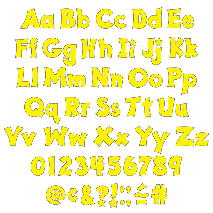 T79804-7-Letters-4-Inch-Friendly-Yellow-Alphabet