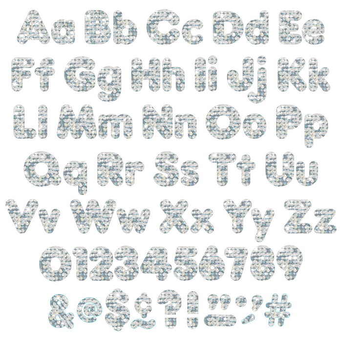 T79943-7-Letters-4-Inch-Casual-Silver-Sparkle-Combo-Alphabet