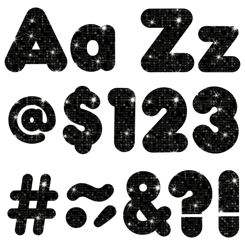 T79944-1-Letters-4-Inch-Casual-Combo-Black-Sparkle