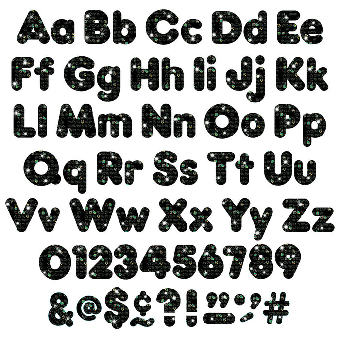 T79944-7-Letters-4-Inch-Casual-Black-Sparkle-Combo-Alphabet