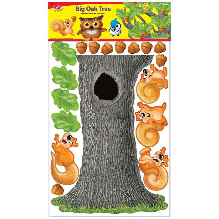 T8026-6-Bulletin-Board-Oak-Tree-Package