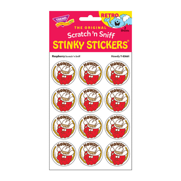T83661-6-Stickers-Retro-Howdy-raspberry-Pkg-Ft