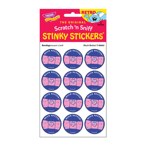 T83663-6-Stickers-Retro-Much-Better-bandage-Pkg-Ft