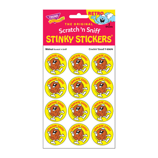 T83674-6-Stickers-Retro-Crackin-Good-walnut