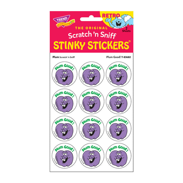T83682-6-Stickers-Retro-Plum-Good-plum