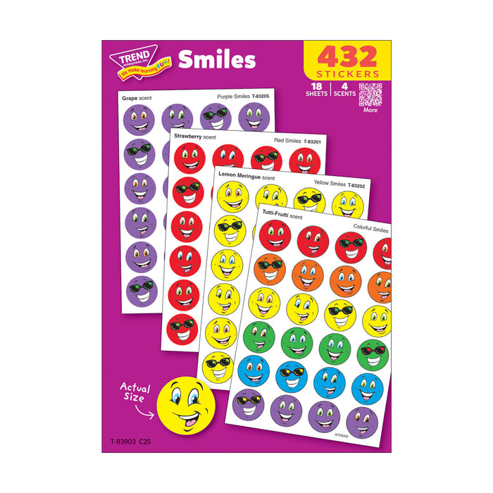 Smiles Scratch 'n Sniff Stinky Stickers® Variety Pack