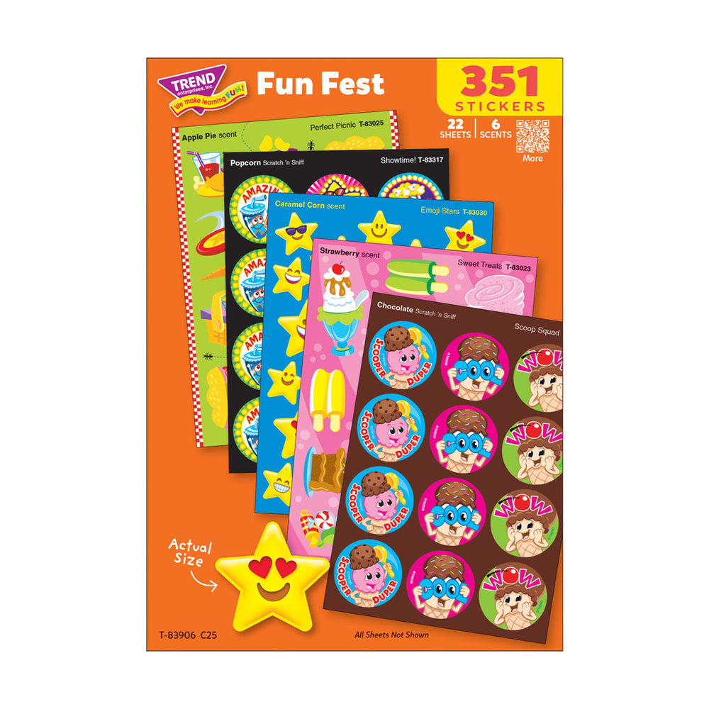 Fun Fest Scratch 'n Sniff Stinky Stickers® Variety Pack