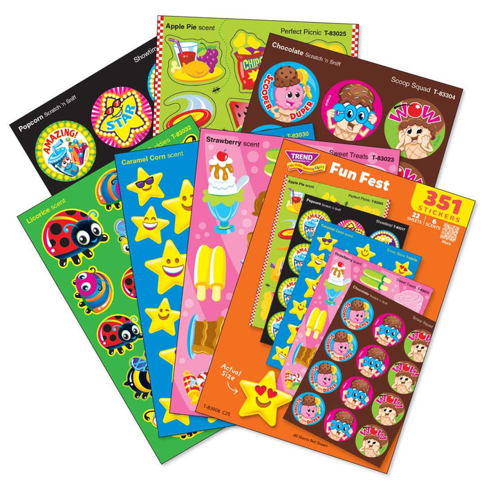 Fun Fest Scratch 'n Sniff Stinky Stickers® Variety Pack