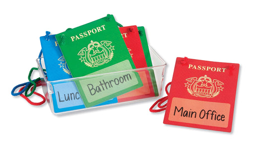 A0995 Passport Hall Passes Learning FUN Activity