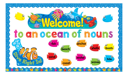 D8307 Sea Buddies™ Welcome to an Ocean of Nouns Bulletin Board Idea
