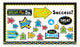 D8391 Bold Strokes Phrases Goals Bulletin Board Idea