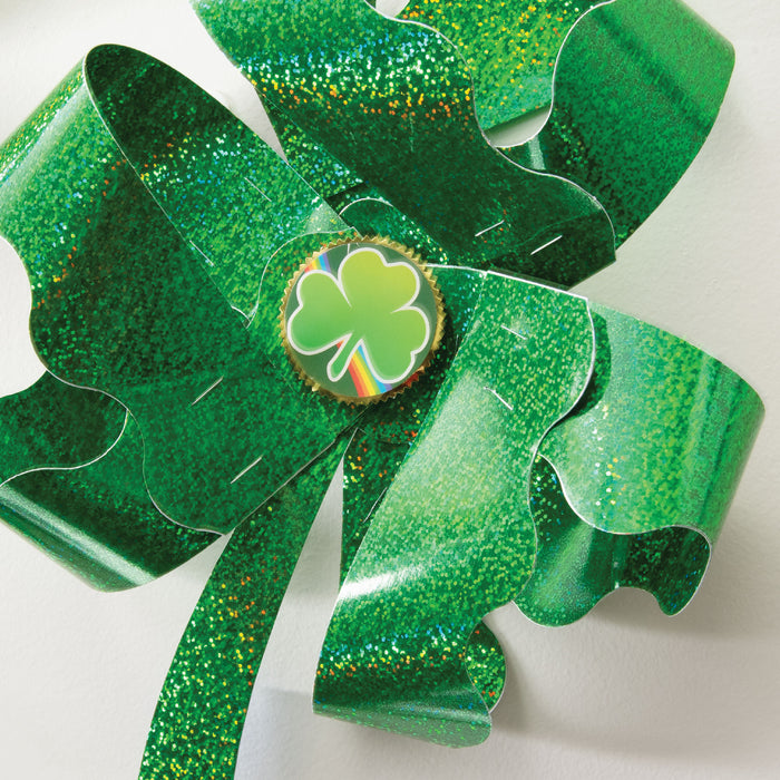St. Patrick's Day Sparkle Shamrock DIY