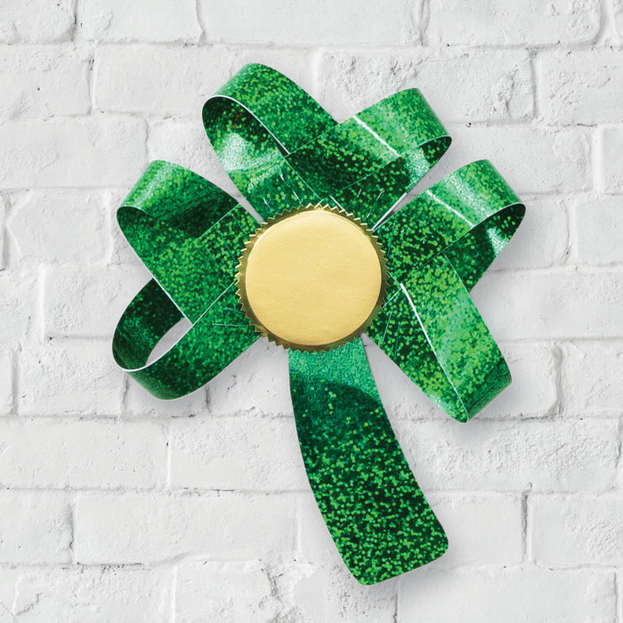 St. Patrick's Day Sparkle Shamrock DIY