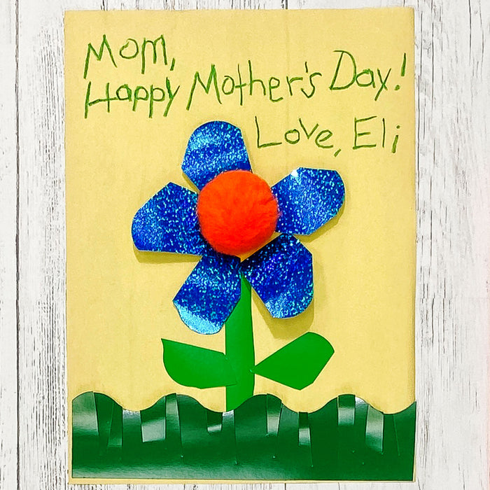 DIY158 Mothers Day Kid Craft Flowers