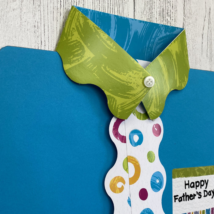Shirt and Tie Fathers Day Card DIY