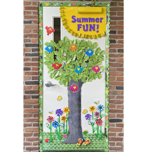 Summer Door Decor DIY