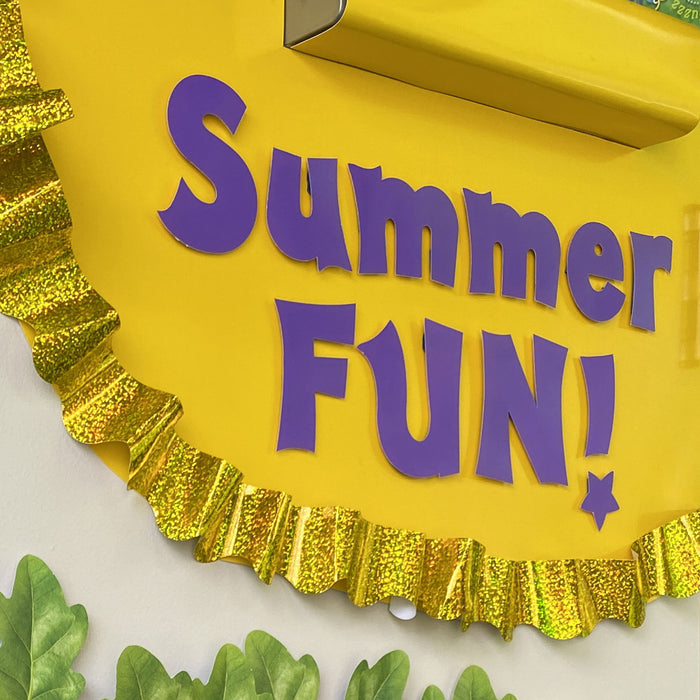 Summer Door Decor DIY