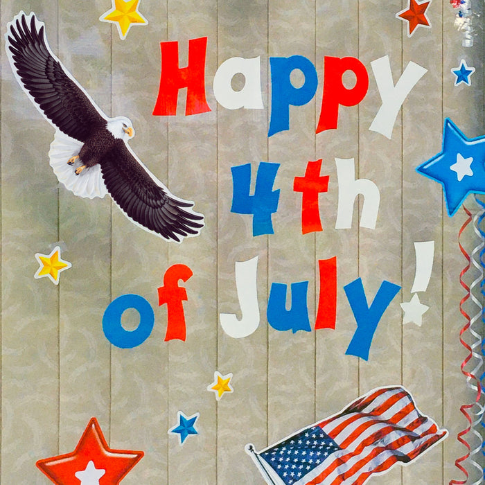 Patriotic Window Decorations DIY