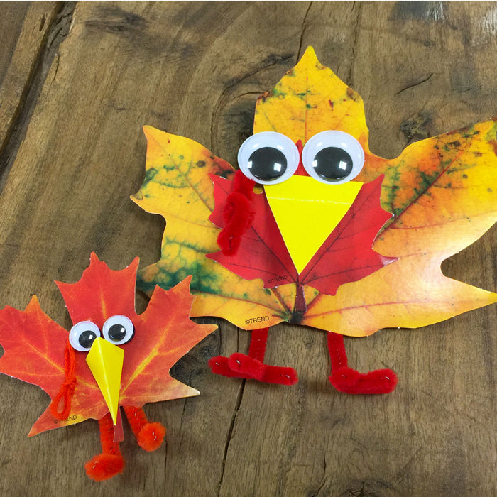 Thanksgiving Leaf Turkeys DIY