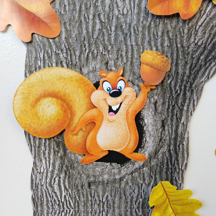 Nuts About Fall Door Decor DIY