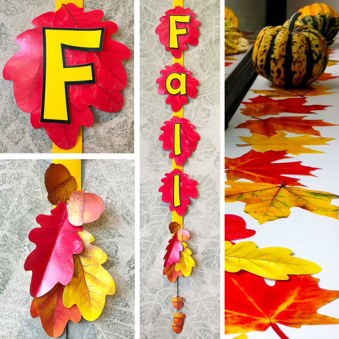 Fall Leaf Decorations DIY