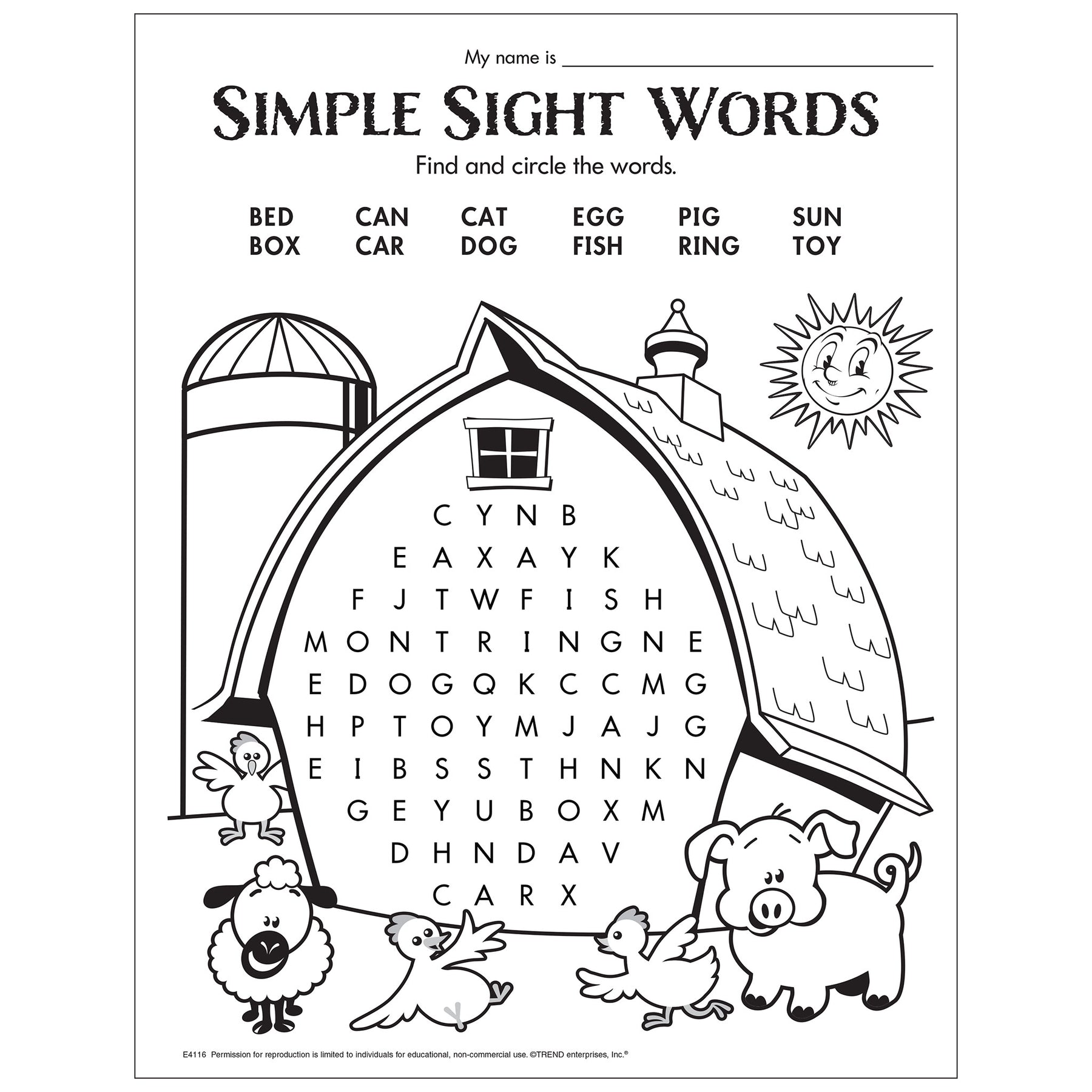 free-printable-simple-sight-words-search-trend-enterprises-inc for Sight Words For Kindergarten Free Printable Free Printable Simple Sight Words Search — TREND enterprises, Inc. for Sight Words For Kindergarten Free Printable