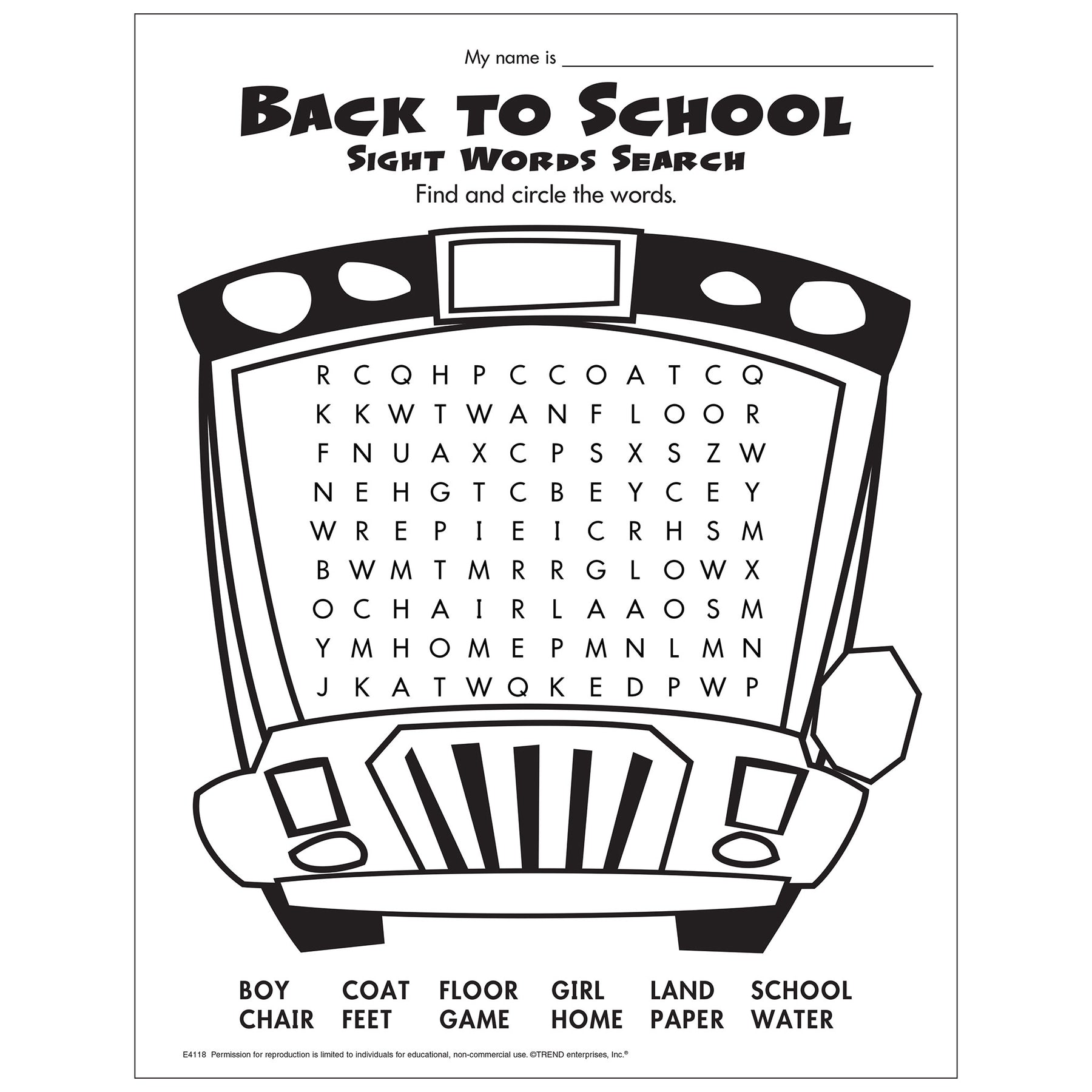 Free Printable Back to School Sight Words Search — TREND enterprises, Inc. free-printable-back-to-school-sight-words-search-trend-enterprises-inc