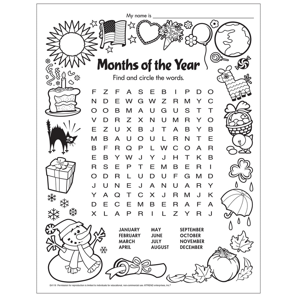 free-printable-months-of-the-year-word-search-trend-enterprises-inc for Free Find A Word Printables Free Printable Months of the Year Word Search — TREND enterprises, Inc. for Free Find A Word Printables