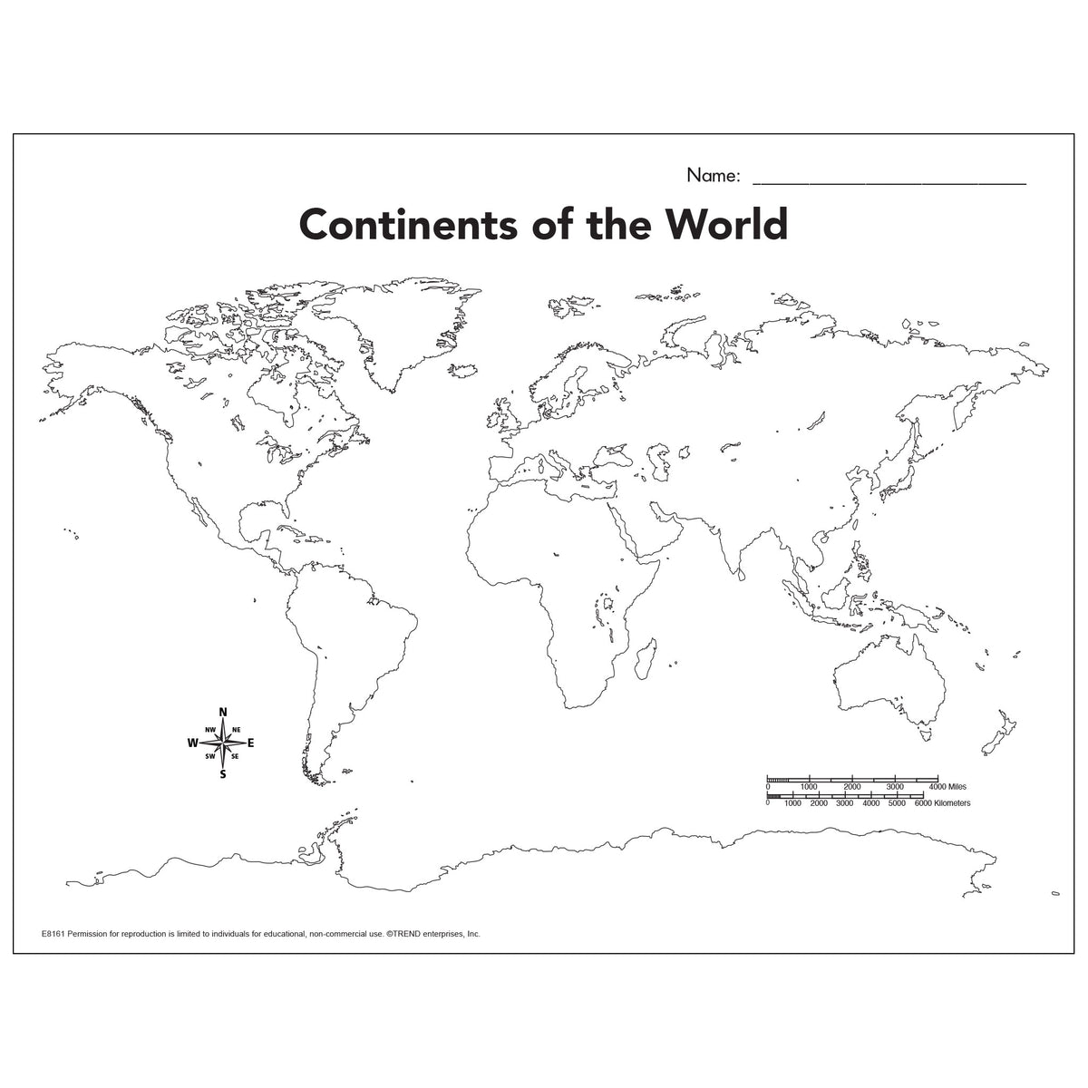 World Map Printable With Names